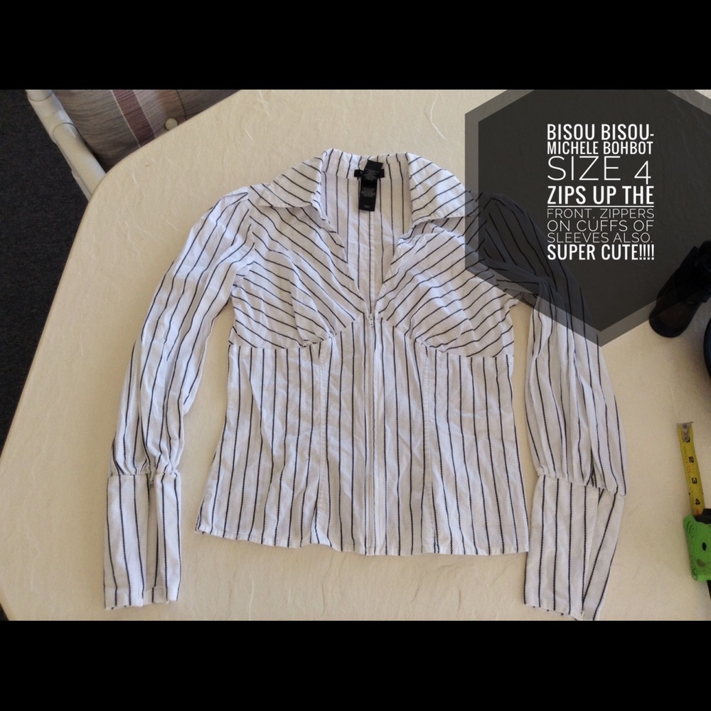 BISOU BISOU~ Michele Bohbot..... Dress Shirt